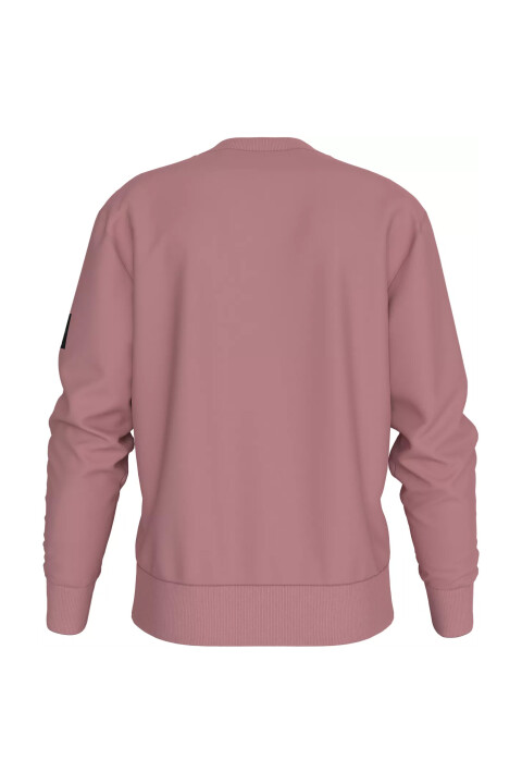 Erkek Rozetli Sweatshirt - Mor - 2