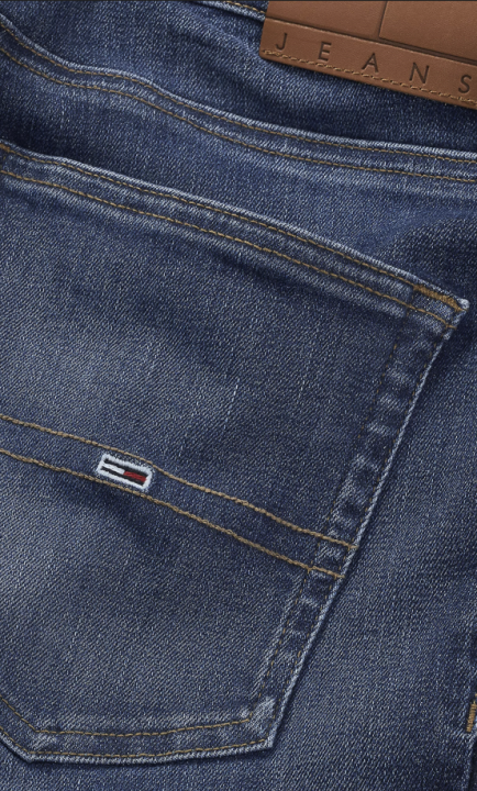 Erkek SCANTON SLIM CH1251 Jean Pantolon-Lacivert - 3