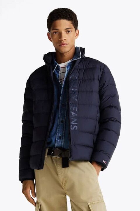 Erkek Şişme Mont - Lacivert - Tommy Hilfiger