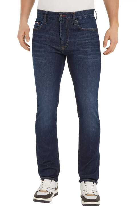 Erkek SLIM BLEECKER PSTR BENTON BLUE Jean Pantolon-Lacivert - Tommy Hilfiger