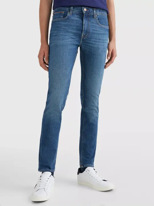 Erkek Slim Bleecker Pstr Jacob Pantolon - Denim - 3