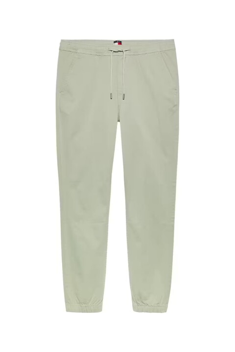 Erkek Slim Fit Austin Esnek Jogger Pantolon - Adaçayı Yeşili - Tommy Hilfiger