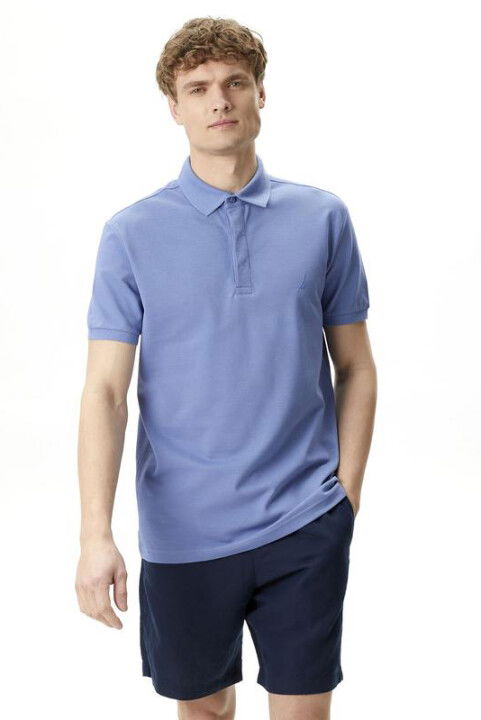 Erkek Slim Fit Polo T-Shirt - Mavi - Nautica