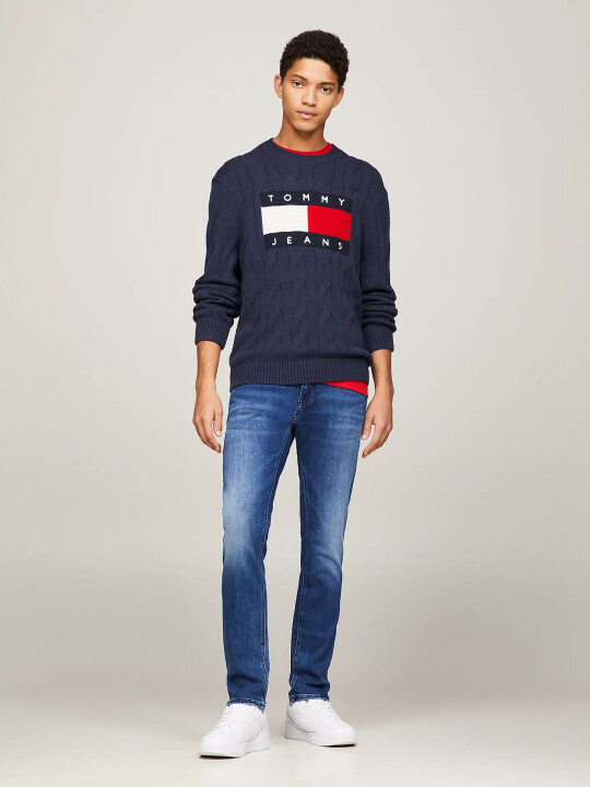 Erkek Slim Fit Stretch Jean Pantolon - Tommy Hilfiger