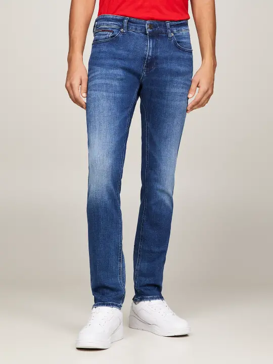 Erkek Slim Fit Stretch Jean Pantolon - 2