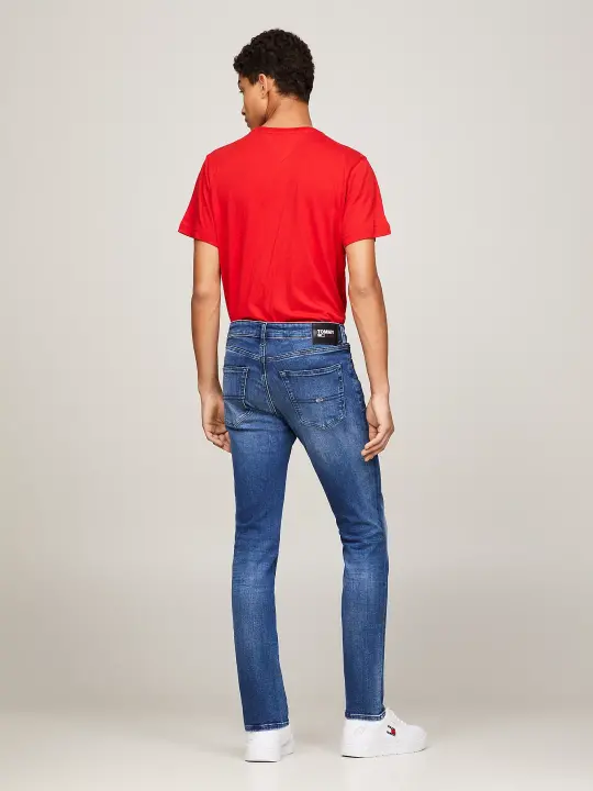 Erkek Slim Fit Stretch Jean Pantolon - 4