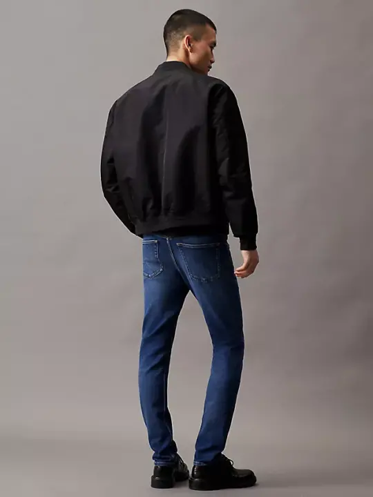 Erkek SLIM TAPER Jean Pantolon - Lacivert - 3