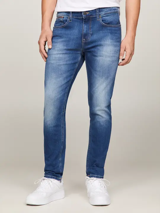 Erkek Slim Tapered Fit Jean Pantolon - 3