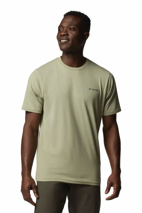 Erkek Sun Trek Kısa Kollu T-Shirt - Safari - Columbia