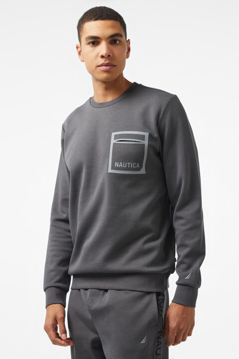 Erkek Sweatshirt - Gri - NAUTICA