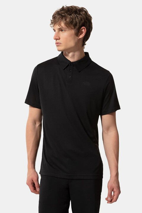 Erkek Tanken Polo T-Shirt - Siyah - The North Face