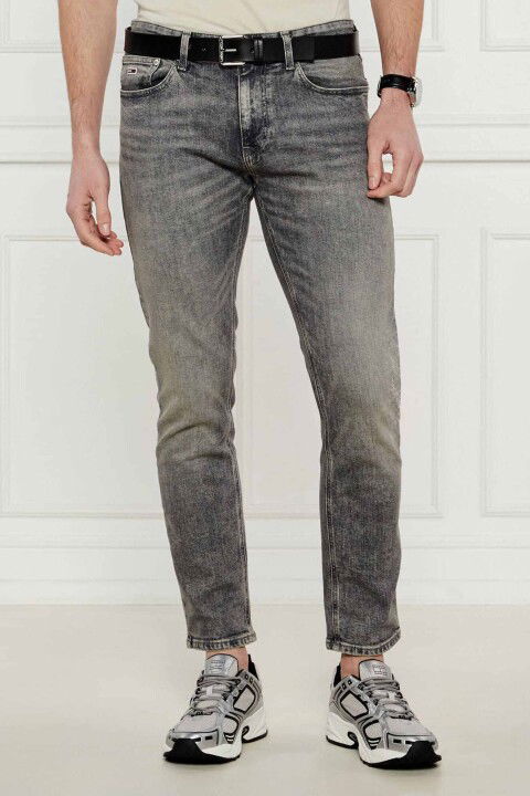 Erkek Th Austin Slim Jeans Pantolon - Gri - Tommy Hilfiger
