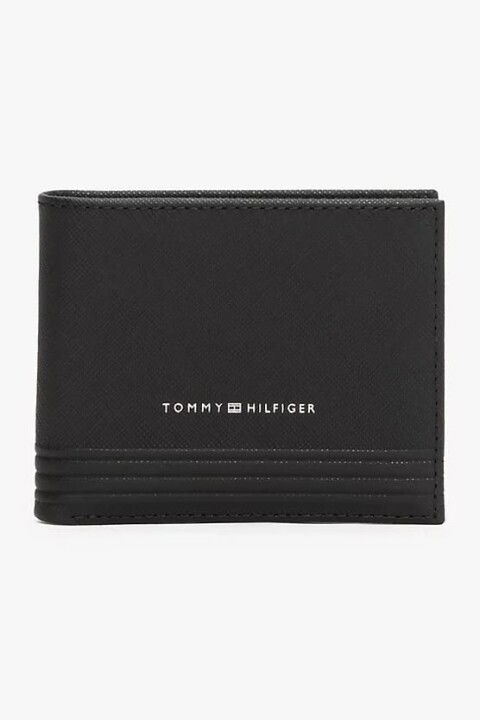 Erkek Th Business Cüzdan - Siyah - Tommy Hilfiger