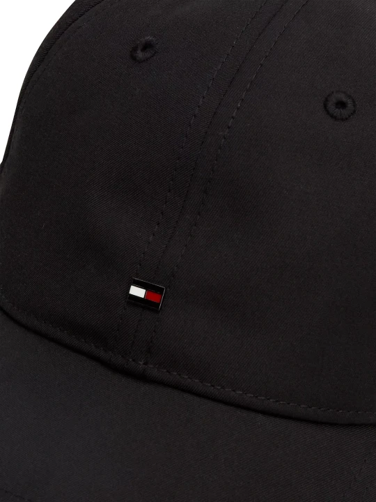 Erkek TH FLAG POLY 6 PANEL CAP Şapka-siyah - 4