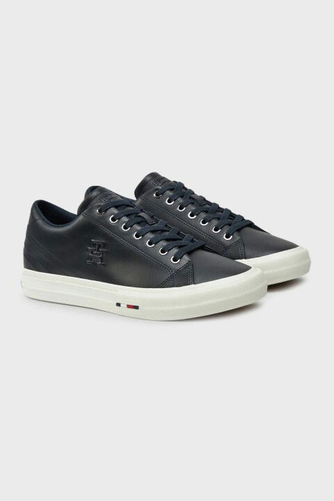Erkek Th Hi Vulc Street Sneaker - Lacivert - Tommy Hilfiger