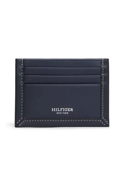 Erkek Th Prep Cc Holder Cüzdan - Lacivert - Tommy Hilfiger