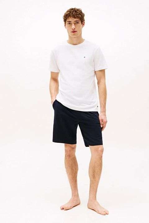 Erkek Th T-Shirt ve Şort Pijama Takımı - Mix - Tommy Hilfiger
