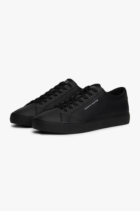Erkek Th Vulc Core Sneaker - Siyah - Tommy Hilfiger