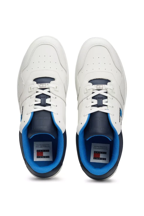 Erkek TJM BASKET LEATHER Sneaker-Mavi - 3