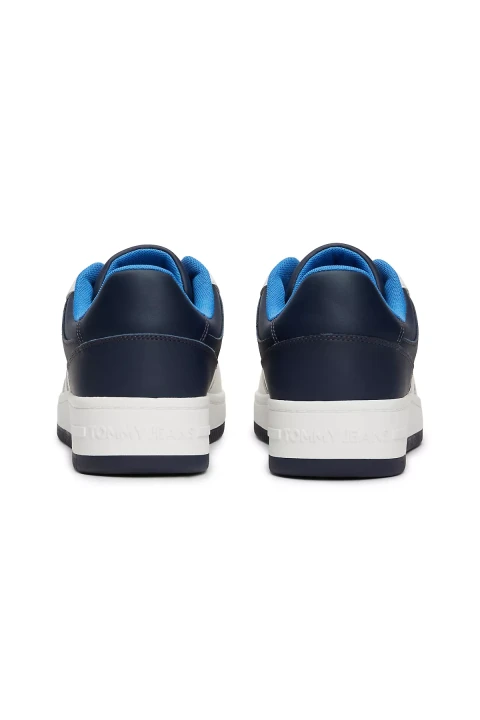 Erkek TJM BASKET LEATHER Sneaker-Mavi - 4