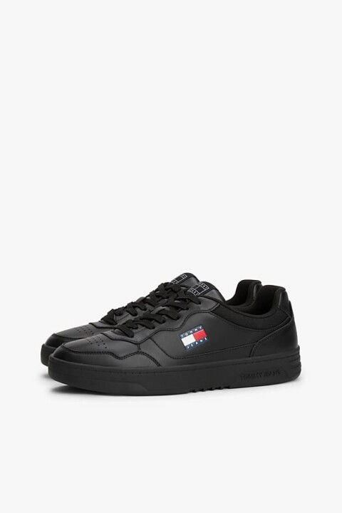 Erkek Tjm Cupsole Sneakers - Siyah - Tommy Hilfiger