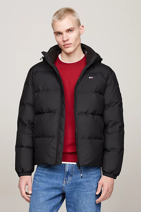 Erkek TJM ESSENTIAL DOWN Mont - Siyah - Tommy Hilfiger