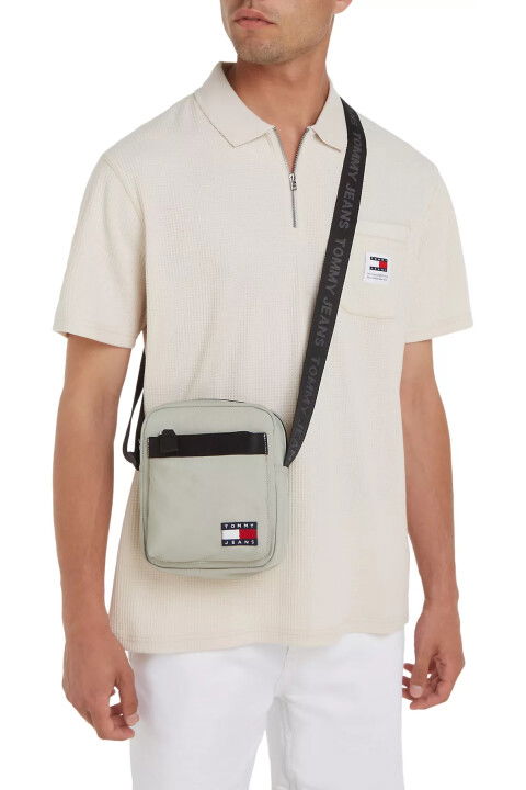 Erkek TJM Çapraz Çanta - Gri - Tommy Hilfiger