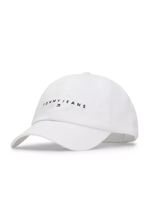 Erkek TJM LINEAR LOGO 6-PANEL CAP Şapka - 1