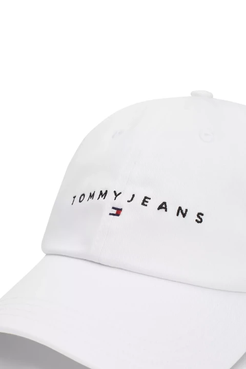 Erkek TJM LINEAR LOGO 6-PANEL CAP Şapka - 4