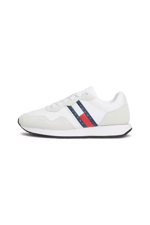 Erkek Tjm Modern Runner Sneaker-Beyaz - Tommy Hilfiger