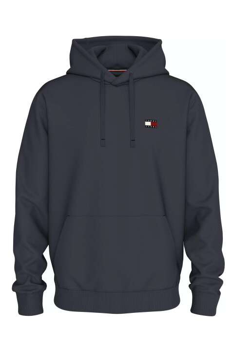 Erkek TJM REG BADGE HOODIE EXT Sweatshirt-Lacivert - 1