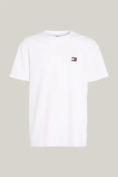 Erkek TJM Reg Badge T-Shirt - Beyaz - 5