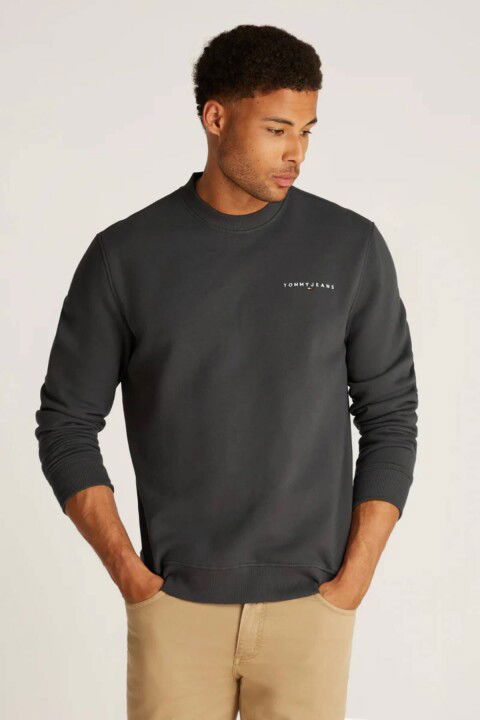 Erkek Tjm Regular Sweatshirt - Antrasit - Tommy Hilfiger