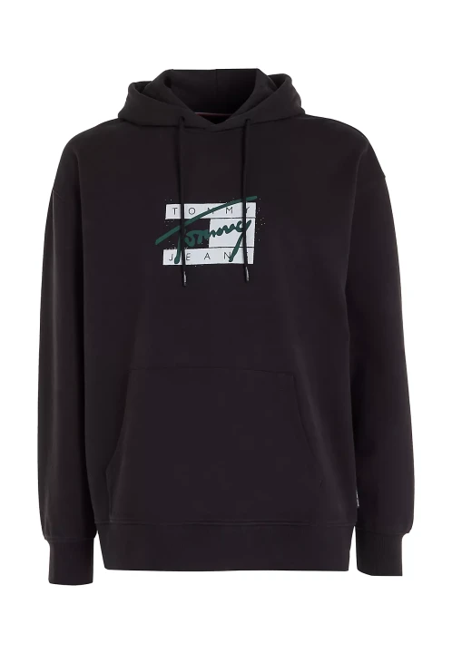 Erkek TJM RLX GRAFFITI SIGNATURE HOOD Sweatshirt-Siyah - 5