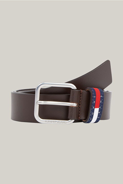 Erkek Tjm Ryan 3.5 Kemer - Koyu Kahverengi - Tommy Hilfiger