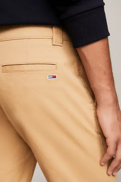 Erkek TJM Scanton Slim Chino Pantolon - Haki - 3