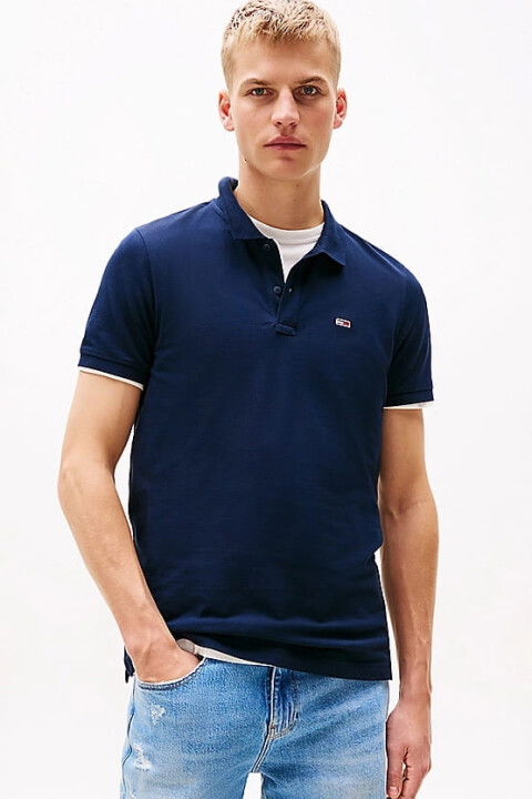 Erkek Tjm Slim Fit Polo T-Shirt - Lacivert - Tommy Hilfiger