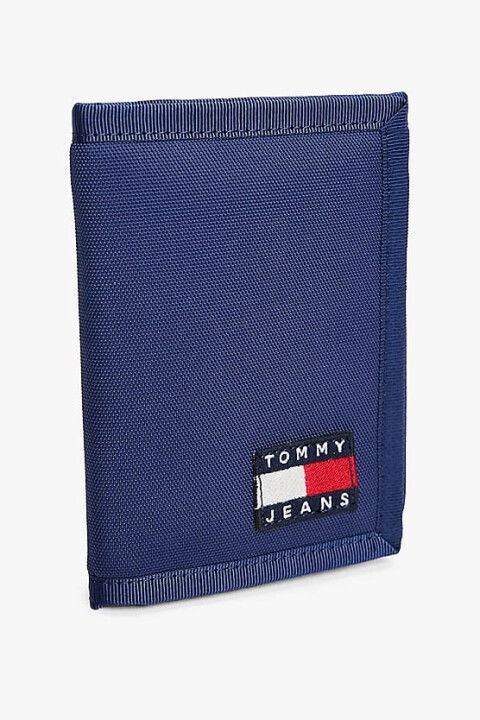 Erkek Tjm Trifold Cüzdan - Mavi - Tommy Hilfiger