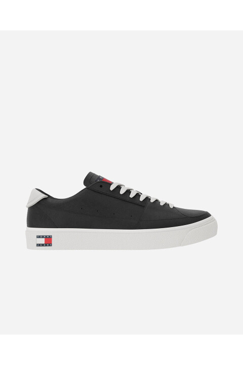 Erkek TJM VULCANIZED ESS Sneaker-Siyah - Tommy Hilfiger