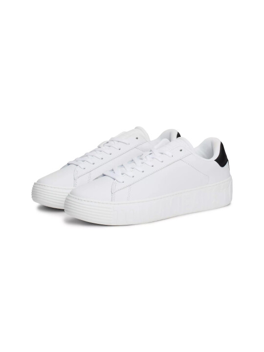 Erkek TOMMY JEANS OUTSOLE ESS Sneakers-Beyaz - 2