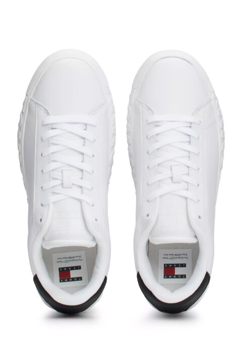 Erkek TOMMY JEANS OUTSOLE ESS Sneakers-Beyaz - 3