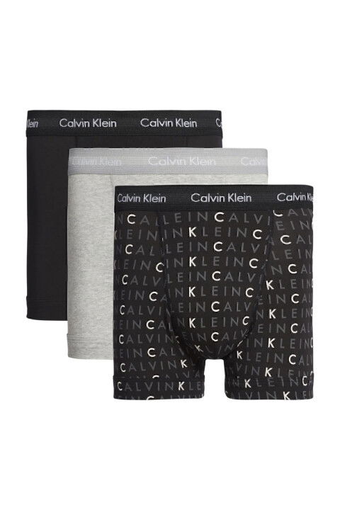 Erkek Trunk 3Pk Underwear Boxer - Siyah - CALVIN KLEIN