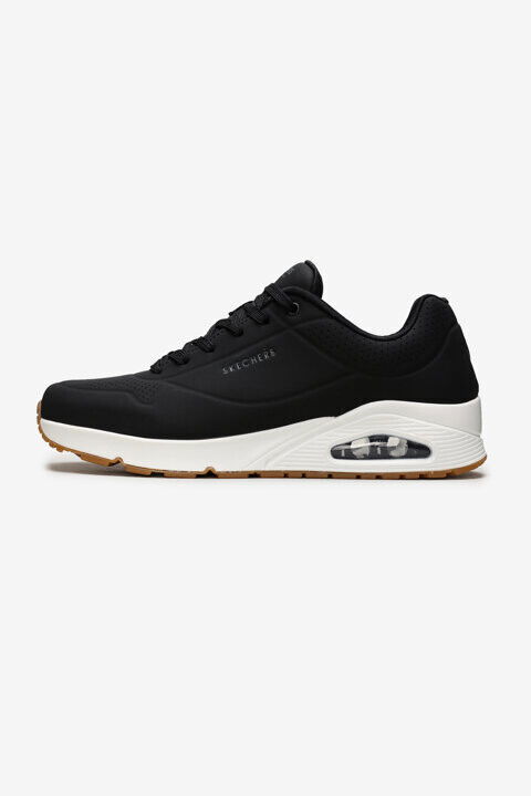 Erkek Uno Stand On Air - Spor Ayakkabı - Siyah - SKECHERS