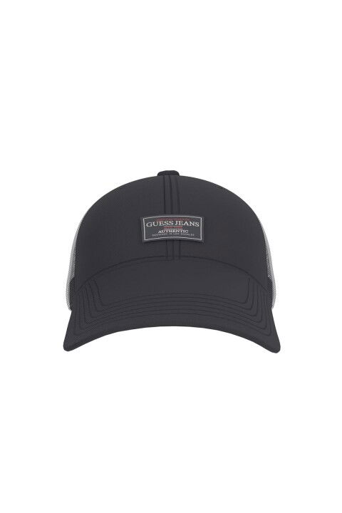 Erkek X Gj Vintage Trucker Şapka - Siyah - Guess