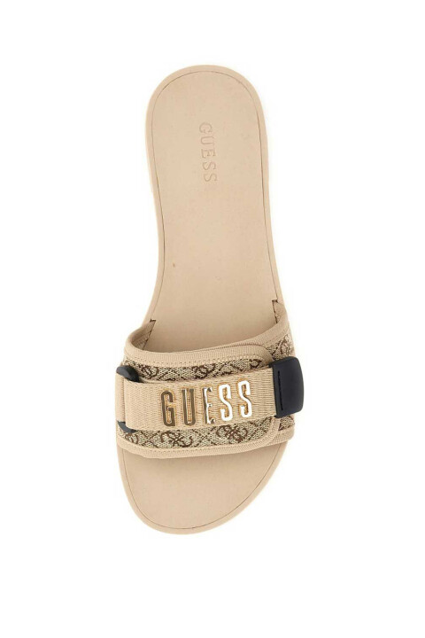 Guess ELYZEE Casual Terlik Bej - Kahve - 2