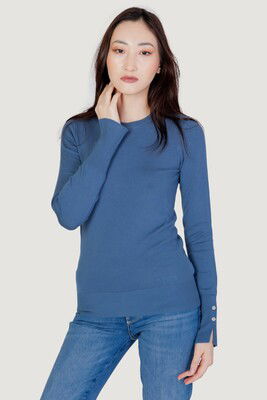 Kadın Guess Elınor Rn Ls Sweatshirt - Mavi - GUESS