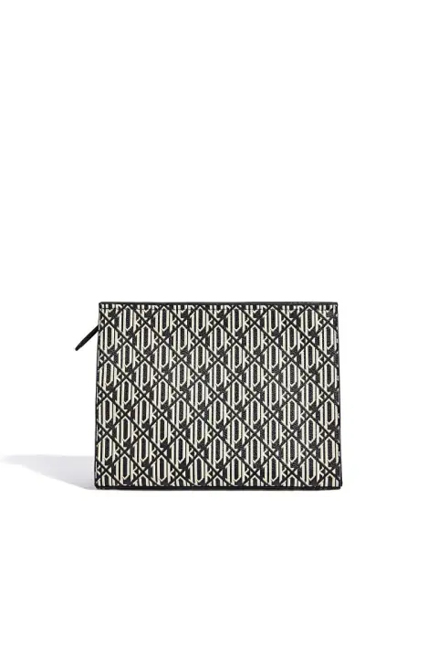 Kadın VOYAGE Clutch Çanta - Siyah - 1