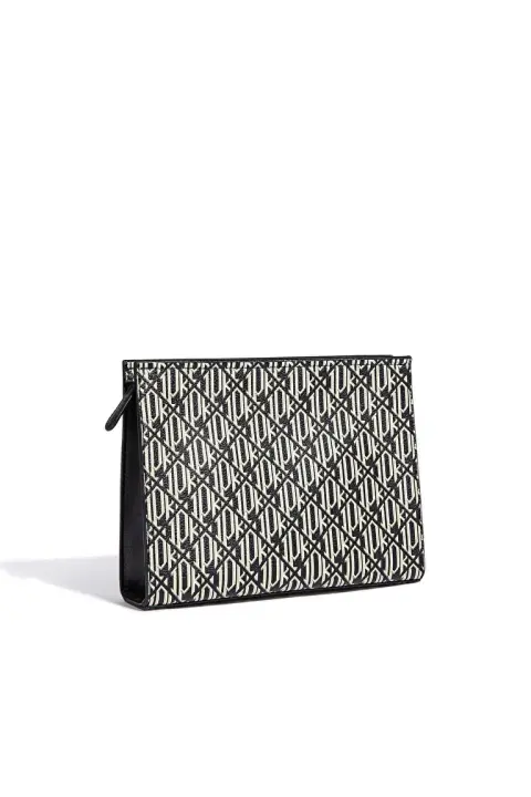 Kadın VOYAGE Clutch Çanta - Siyah - 2