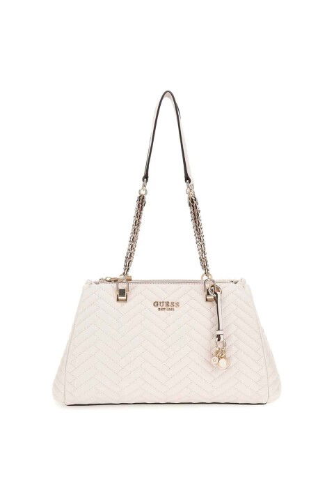 Kadın Anning Shoulder Satc Omuz Çantası - Krem - Guess