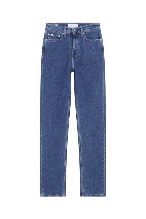 Kadın Authentıc Slım Straıght Jean Pantolon-Mavi - CALVIN KLEIN